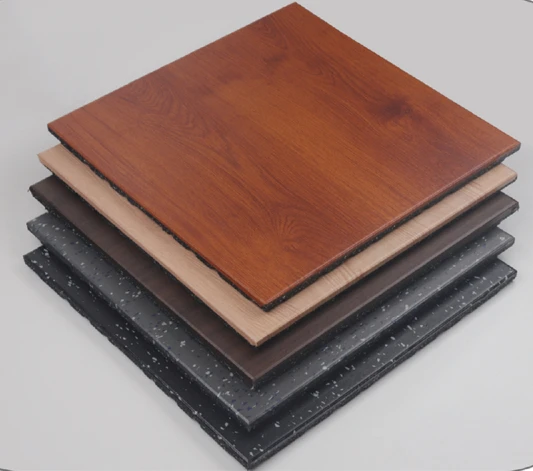 PVC Surface Layer Rubber Floor Tile